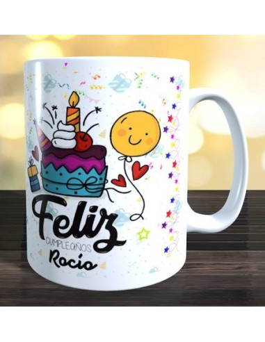 Taza feliz cumpleaños