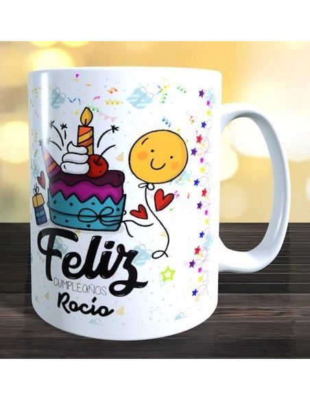 Taza feliz cumpleaños