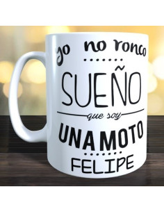Taza yo no ronco