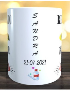 Taza Recuerdo vacunación 2