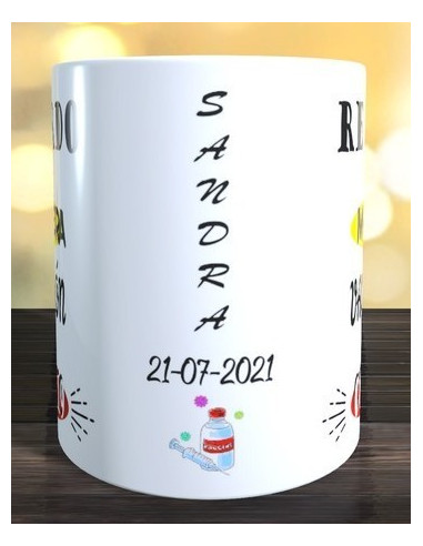 Taza Recuerdo vacunación