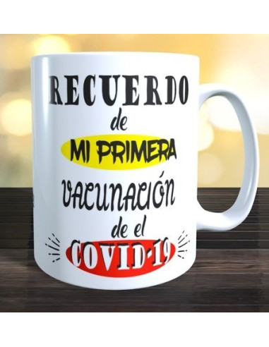 Taza Recuerdo vacunación