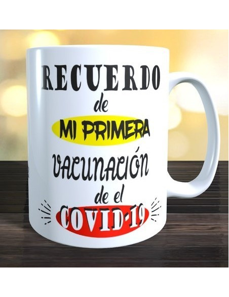 Taza Recuerdo vacunación