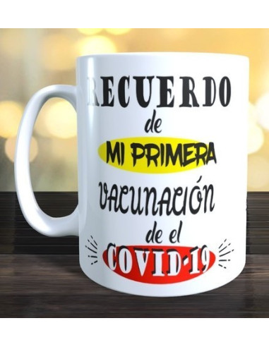 Taza Recuerdo vacunación