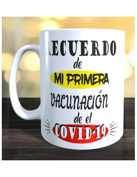 Taza Recuerdo vacunación