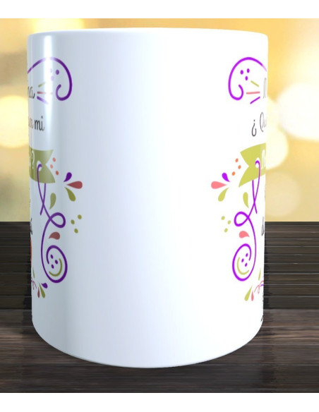 Taza quieres ser mi madrina