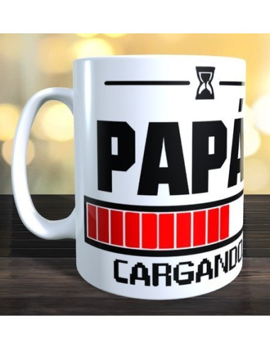 Taza PAPÁS CARGANDO