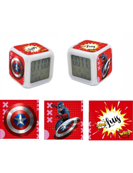Reloj CAPITÁN AMÉRICA