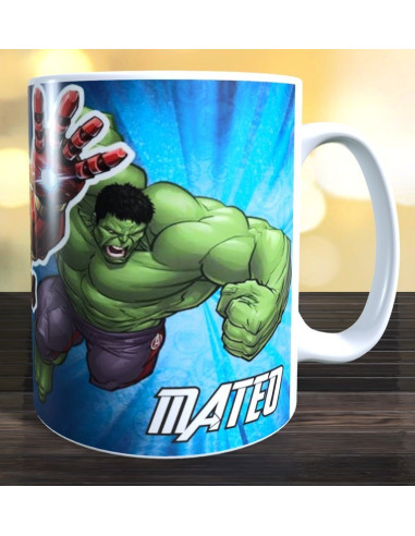 Taza Super héroes