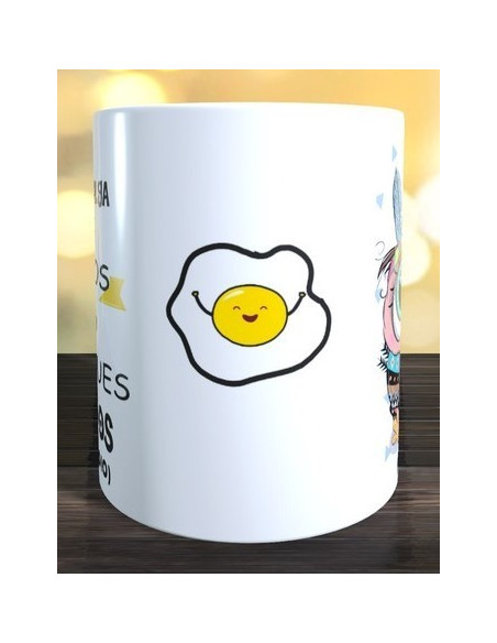 Taza HAZ LO QUE TE SALGA DE LOS HUEVOS...