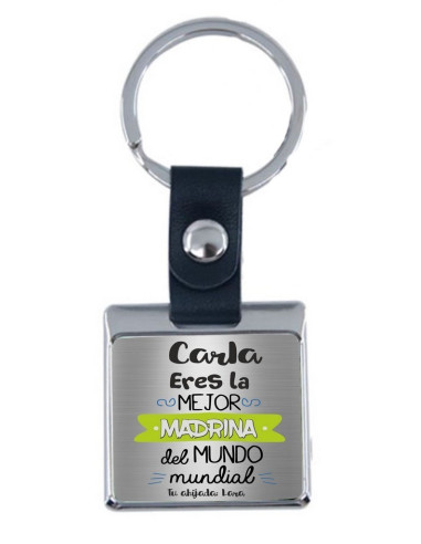 Llavero metálico MADRINA