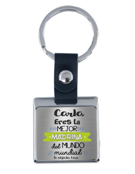 Llavero metálico MADRINA