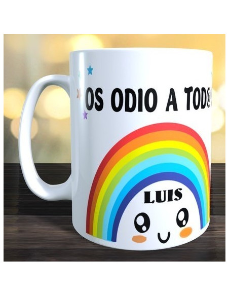 Taza LOS ODIO A TODOS