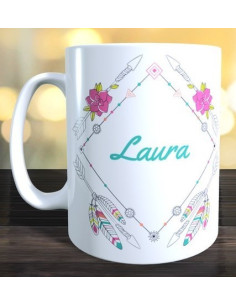 Taza motivos Indios