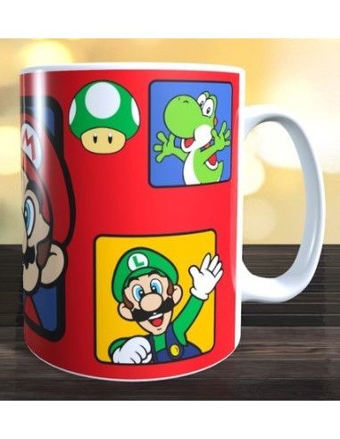 Taza MARIO Y LUIGI