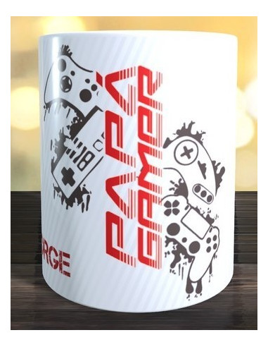 Taza PAPÁ GAMER