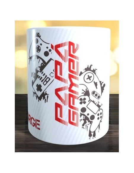 Taza PAPÁ GAMER