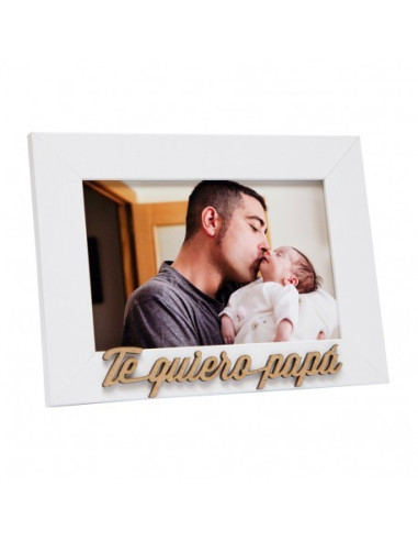 Portafotos TE QUIERO PAPÁ