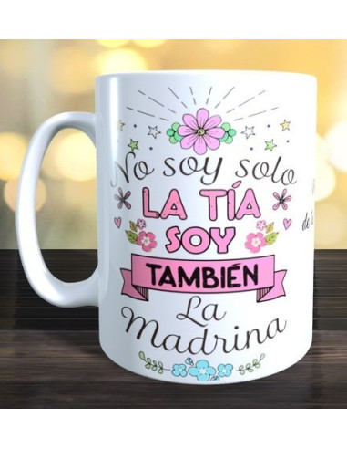 Taza TÍA y MADRINA