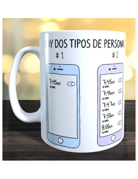 Taza HAY 2 TIPOS DE PERSONAS