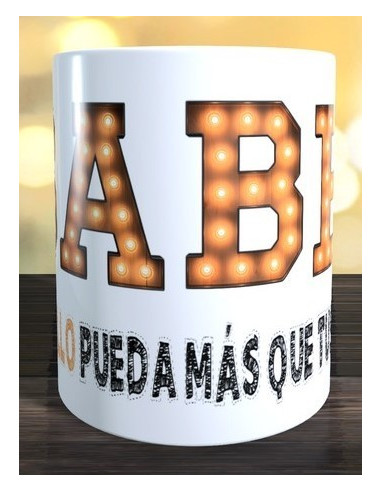 Taza QUE TU BRILLO PUEDA MAS QUE TUS SOMBRAS