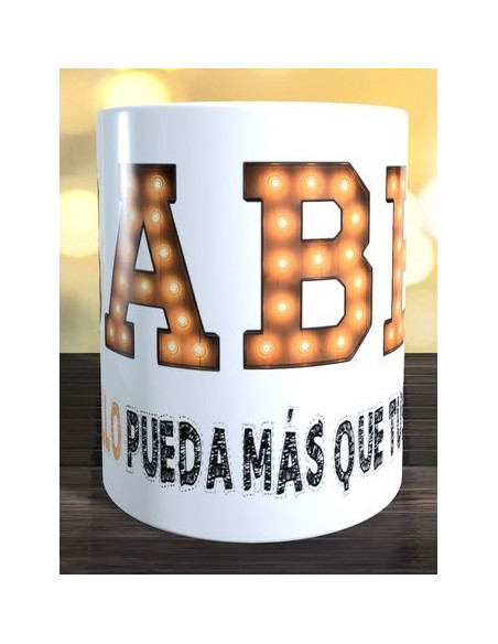 Taza QUE TU BRILLO PUEDA MAS QUE TUS SOMBRAS
