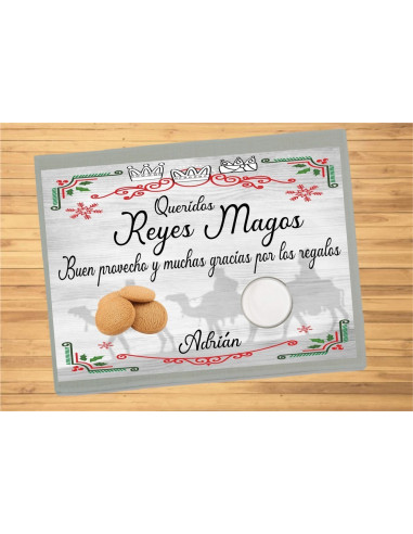 Mantel REYES MAGOS PERSONALIZADA