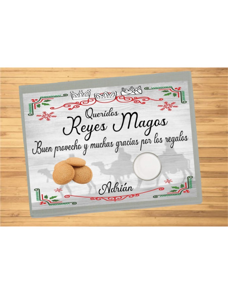 Mantel REYES MAGOS PERSONALIZADA