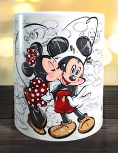 Taza Mickey y Minnie 2
