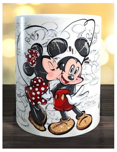 Taza Mickey y Minnie
