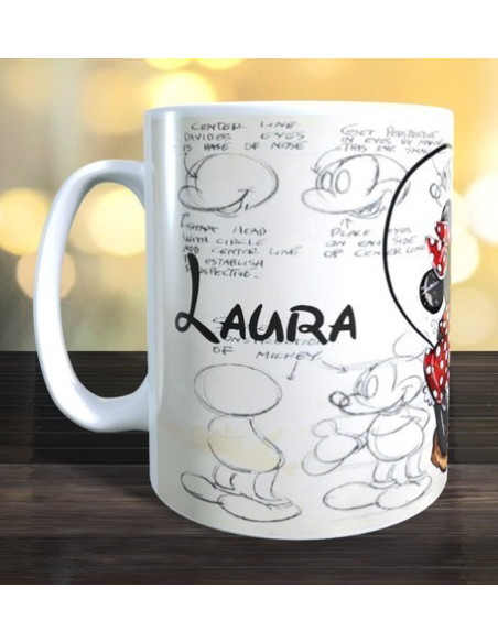 Taza Mickey y Minnie