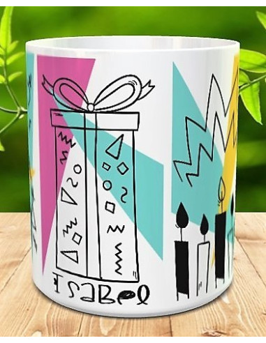 Taza feliz cumpleaños