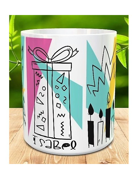 Taza feliz cumpleaños