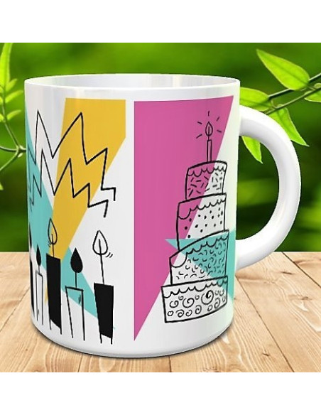 Taza feliz cumpleaños