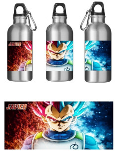 Cantimplora de aluminio con tapón de rosca 2