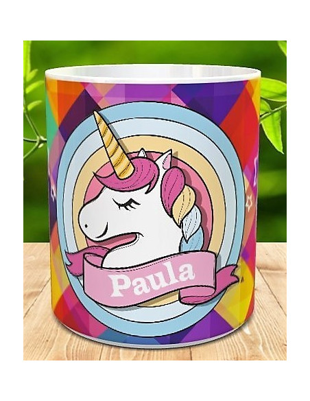 Taza unicornio