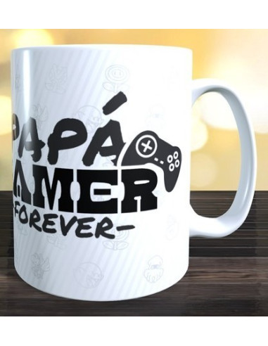 Taza papá gamer