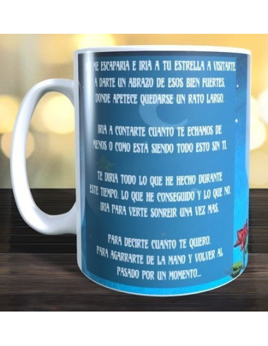 Taza te echo de menos papá/mamá