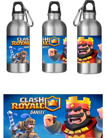 Cantimplora personalizada CLASH ROYALE