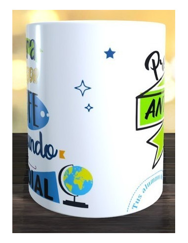 Taza personalizada regalo profesor