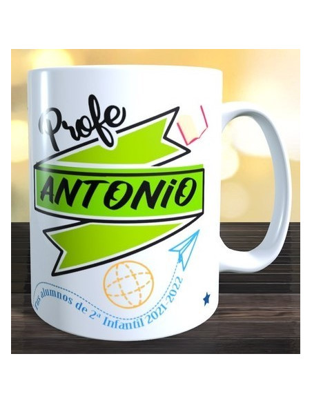 Taza personalizada regalo profesor