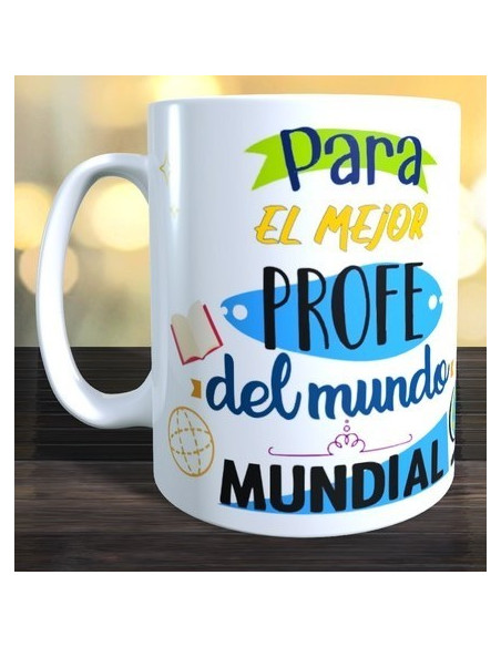 Taza personalizada regalo profesor