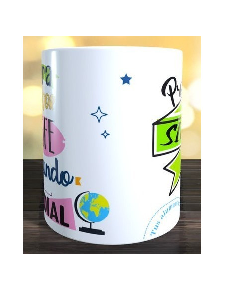 Taza personalizada regalo profesora
