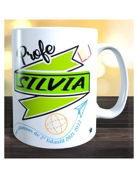Taza personalizada regalo profesora