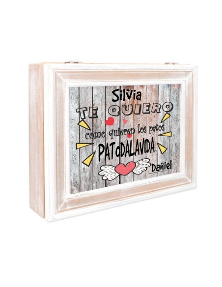 Caja regalo original enamorados