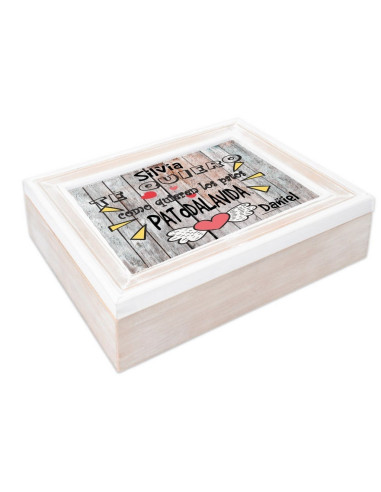 Caja regalo original enamorados