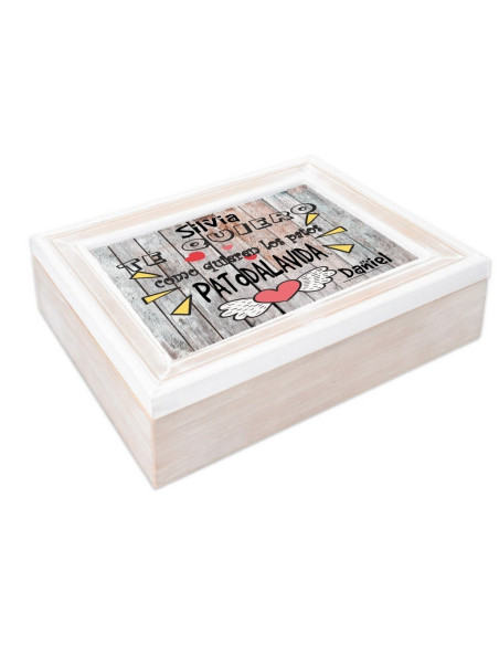 Caja regalo original enamorados