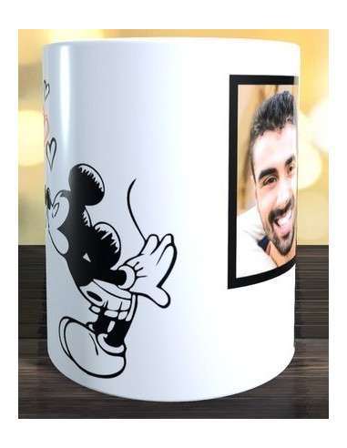 Taza Mickey & Minnie enamorados