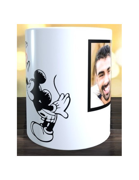 Taza Mickey & Minnie enamorados