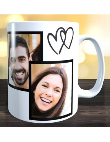 Taza Mickey & Minnie enamorados